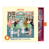 Poodle Martini Lounge 1000 Piece Jigsaw Puzzle by WerkShoppe Puzzles - WerkShoppe - Jigsaw Puzzles - The Puzzle Center