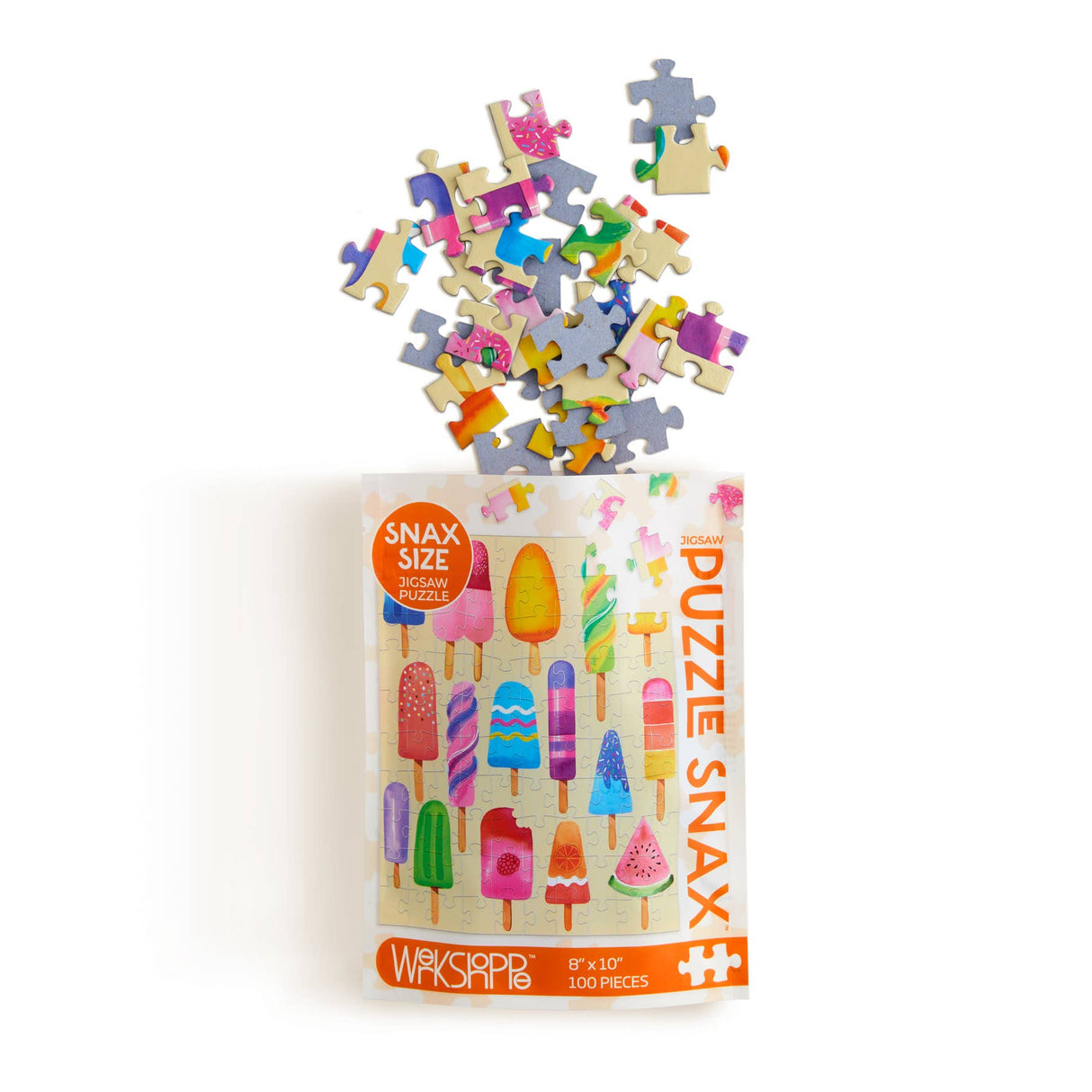 Popsicle Party 100 Piece Jigsaw Puzzle Snax by WerkShoppe Puzzles - WerkShoppe - Jigsaw Puzzles - The Puzzle Center