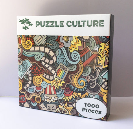 Reel Puzzling Puzzle by Puzzle Culture - 1000 Piece Jigsaw Puzzle - Puzzle Culture - Jigsaw Puzzles - The Puzzle Center - 