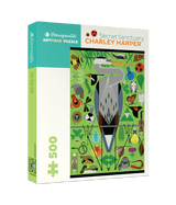 Secret Sanctuary 500 - Piece Jigsaw Puzzle by Pomegranate - Charley Harper Art - Pomegranate - Jigsaw Puzzles - The Puzzle Center - 