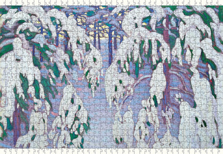 Snow Fantasy 1000 - Piece Jigsaw Puzzle by Pomegranate - Lawren S. Harris Art - Pomegranate - Jigsaw Puzzles - The Puzzle Center - 