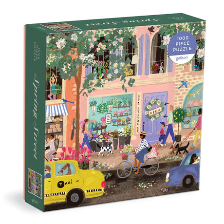 Spring Street 1000 Piece Jigsaw Puzzle by Galison Puzzles - Galison - Jigsaw Puzzles - The Puzzle Center