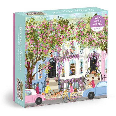 Spring Terrace 1000 Piece Jigsaw Puzzle by Galison - Galison - Jigsaw Puzzles - The Puzzle Center