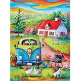 Summer at Grandma's House 1000 Piece Jigsaw Puzzle by JaCaRou Puzzles - JaCaRou Puzzles Inc. - Jigsaw Puzzles - The Puzzle Center - 