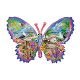 Summer Butterfly 1000 Piece Shaped Puzzle by SunsOut Puzzles - SunsOut - Jigsaw Puzzles - The Puzzle Center - 