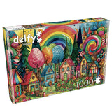 Sweet Houses in the Forest 1000 Piece Jigsaw Puzzle by Delfy Puzzles - Delfy - Jigsaw Puzzles - The Puzzle Center