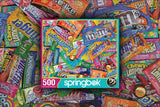 Sweet Tooth 500 Piece Jigsaw Puzzle by Springbok Puzzles - A Candy Lover's Delight - Springbok Puzzles - Jigsaw Puzzles - The Puzzle Center - 