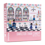 Sweeter Than Candy! 500 Piece Puzzle by Puzzlefolk | Nostalgic Candy Shop Jigsaw Puzzle - Puzzlefolk - Jigsaw Puzzles - The Puzzle Center - 