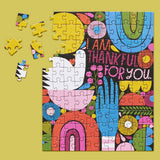 Thankful For You 100 Piece Jigsaw Puzzle Snax by WerkShoppe Puzzles - WerkShoppe - Jigsaw Puzzles - The Puzzle Center