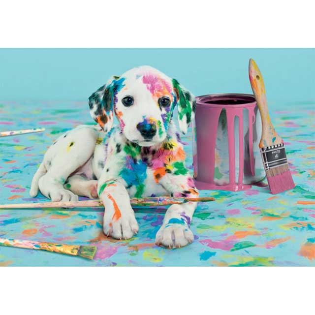 The Funny Dalmatian - 500 Piece Puzzle by Clementoni - Clementoni - Jigsaw Puzzles - The Puzzle Center - 