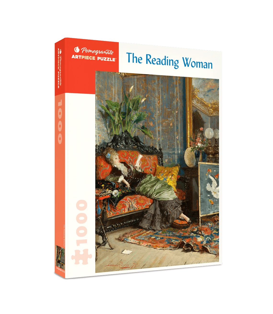 The Reading Woman 1000 - Piece Jigsaw Puzzle by Pomegranate - Pomegranate - Jigsaw Puzzles - The Puzzle Center - 