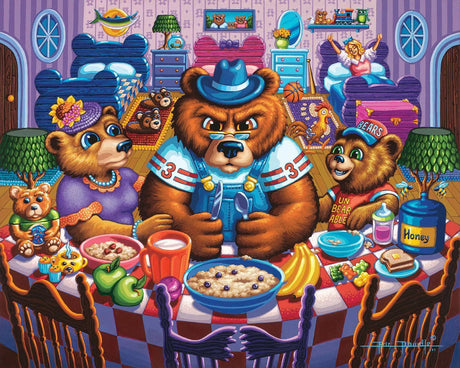 The Three Bears 500 Piece Jigsaw Puzzle by Dowdle - Dowdle - Jigsaw Puzzles - The Puzzle Center - 