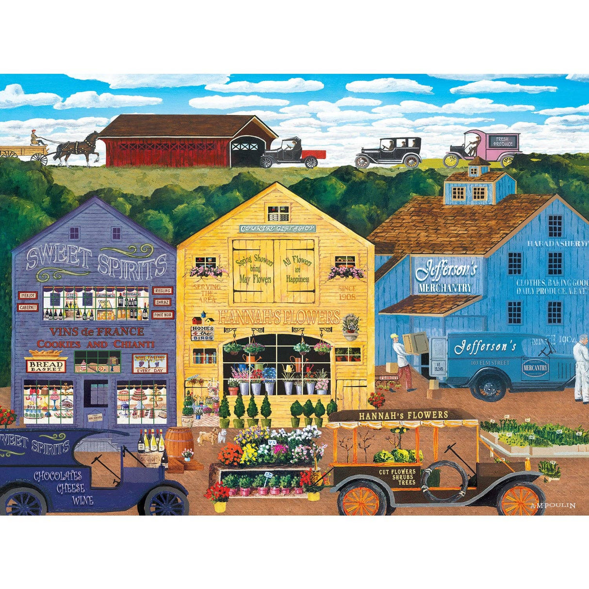 Town & Country - My Town 300 Piece EZ Grip Jigsaw Puzzle by Masterpieces Puzzles - Masterpieces Puzzles - Jigsaw Puzzles - The Puzzle Center