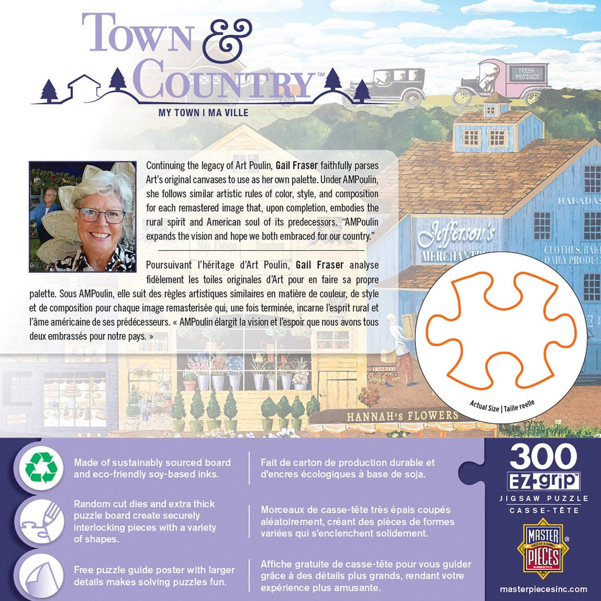 Town & Country - My Town 300 Piece EZ Grip Jigsaw Puzzle by Masterpieces Puzzles - Masterpieces Puzzles - Jigsaw Puzzles - The Puzzle Center