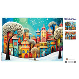 Whimsical Town - Winter Whimsey 500 Piece Jigsaw Puzzle by Masterpieces Puzzles - Masterpieces Puzzles - Jigsaw Puzzles - The Puzzle Center