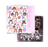 Who Runs The World? 500 Piece Puzzle by Puzzlefolk | Empowering Women Jigsaw Puzzle - Puzzlefolk - Jigsaw Puzzles - The Puzzle Center