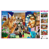 Wild & Whimsical - The Powder Room 1000 Piece Jigsaw Puzzle by Masterpieces Puzzles - Masterpieces Puzzles - Jigsaw Puzzles - The Puzzle Center