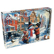 Delfy Winter Scene 1000-piece jigsaw puzzle box