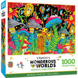 Wonderous Worlds - Garden of Cosmic Delight 1000 Piece Jigsaw Puzzle by Masterpieces Puzzles - Masterpieces Puzzles - Jigsaw Puzzles - The Puzzle Center