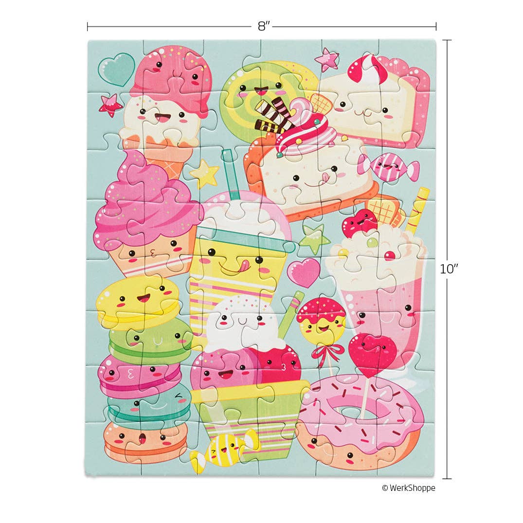 Yummy Yummy 48 Piece Jigsaw Puzzle Snax by WerkShoppe Puzzles - WerkShoppe - Jigsaw Puzzles - The Puzzle Center